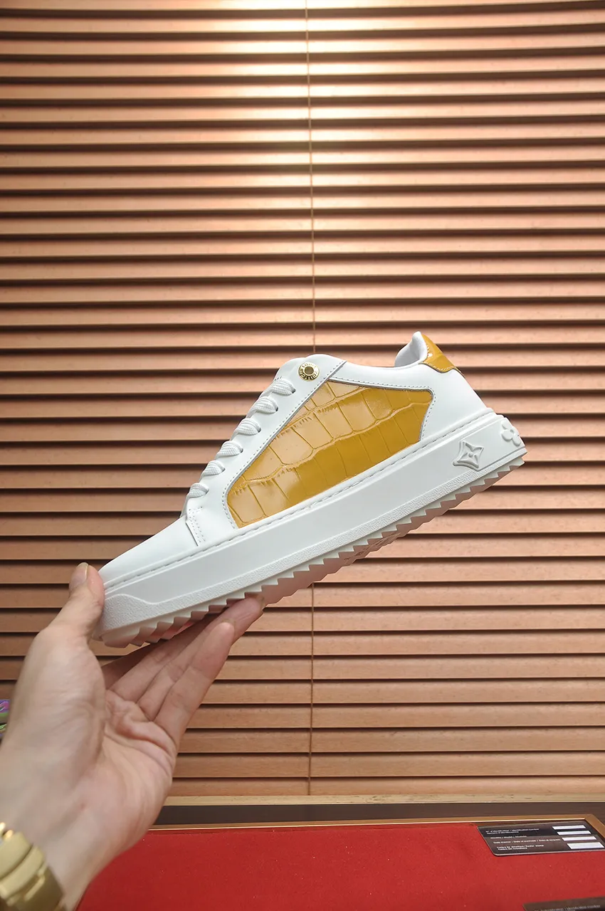 Men's shoes 💰540💶[LOUIS VUITTON] Original order price (water-dyed cowhide lining) new model 🍀LV Louis Vuitton * - top version of LV classic trendy shoes! Made of imported original cowhide, water-dyed cowhide lining, and original wear-resistant rubber outsole! High quality products! Code number 38-45 (45 is custom-made and cannot be returned or exchanged)